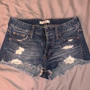 Hollister High Waisted Jean Shorts